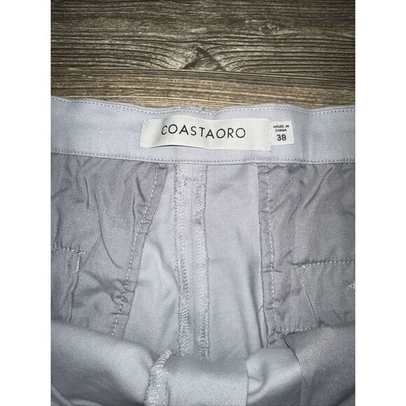 Coastaoro Shorts Light Grey Chino Men’s Size 38. NWT. 5 - Picture 3 of 8